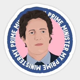 Prime Minister Love Actually Sticker